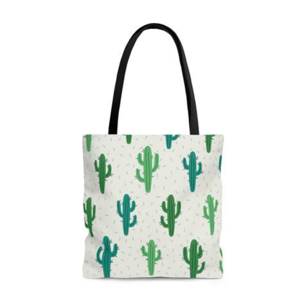 New 18X18 CACTUS TOTE BAG  #6456209 - Picture 2 of 2